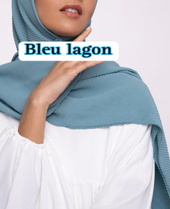 Hijab Gaufre sofia mousseline