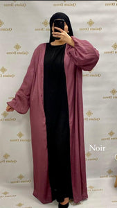 Fond de robe sans manches en soie de medine - Tendance Hijab