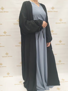 Kimono Salima avec noeuds - Tendance hijab 2602