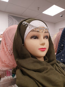 bijoux de front maisse argent abaya hijab tunique jilbeb mode modeste fashion boutique musulmane