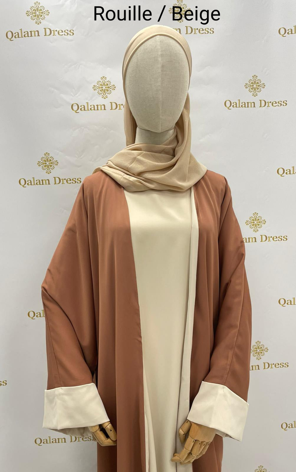 Kimono Mira bicolore - Tendance Hijab