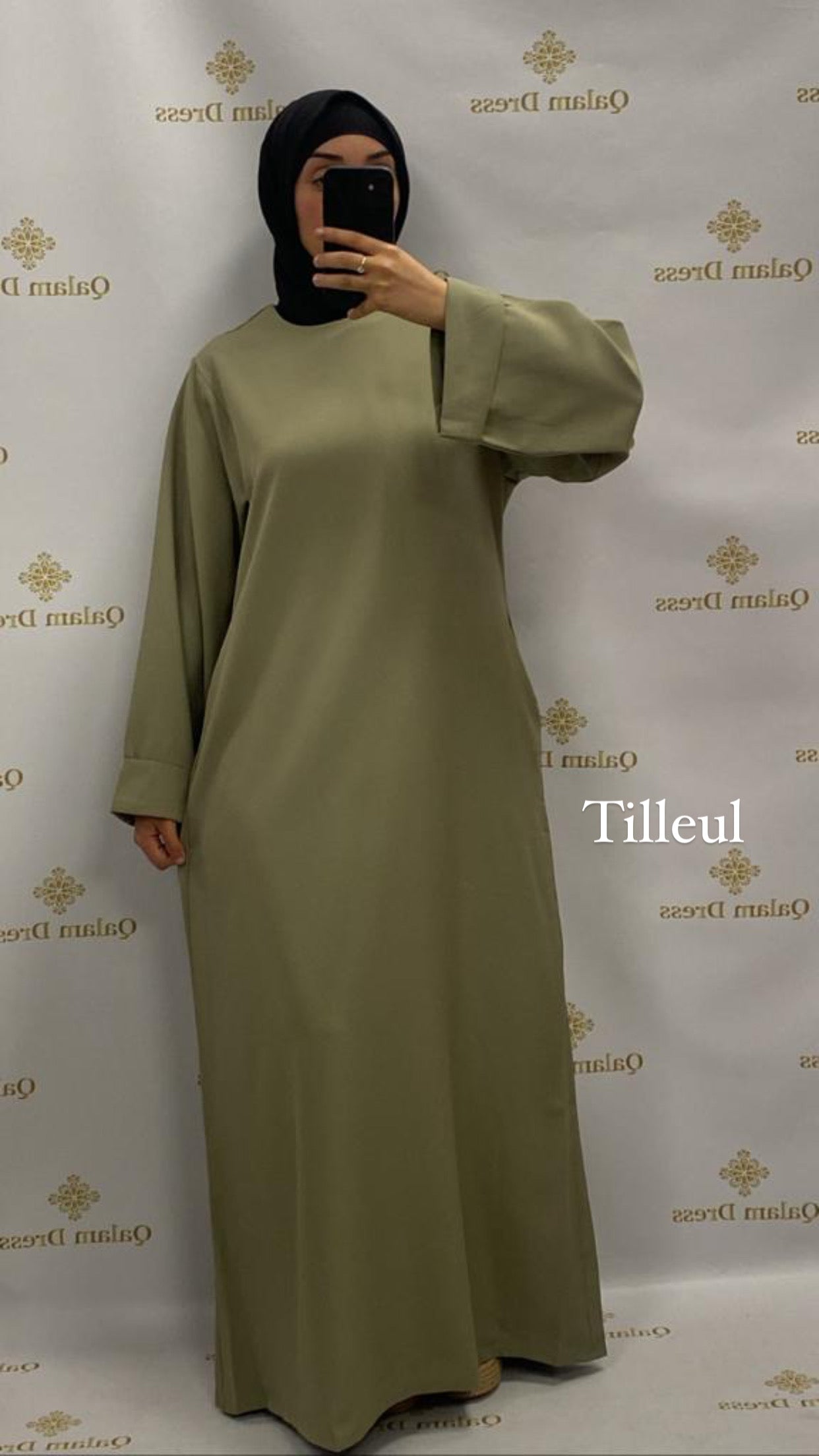 Abaya ALYAH 140 cm taille 1 Tendance Hijab Qalam Dress