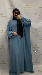 Abaya Myriam large longue longue mastour mastoura modest fashion abaya hijeb hijab tunique jilbeb mode modeste fashion qalam dress boutique musulmane femme voilées hijab france robe abaya blanche