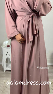 Abaya wrap JASMINE - Tendance Hijab