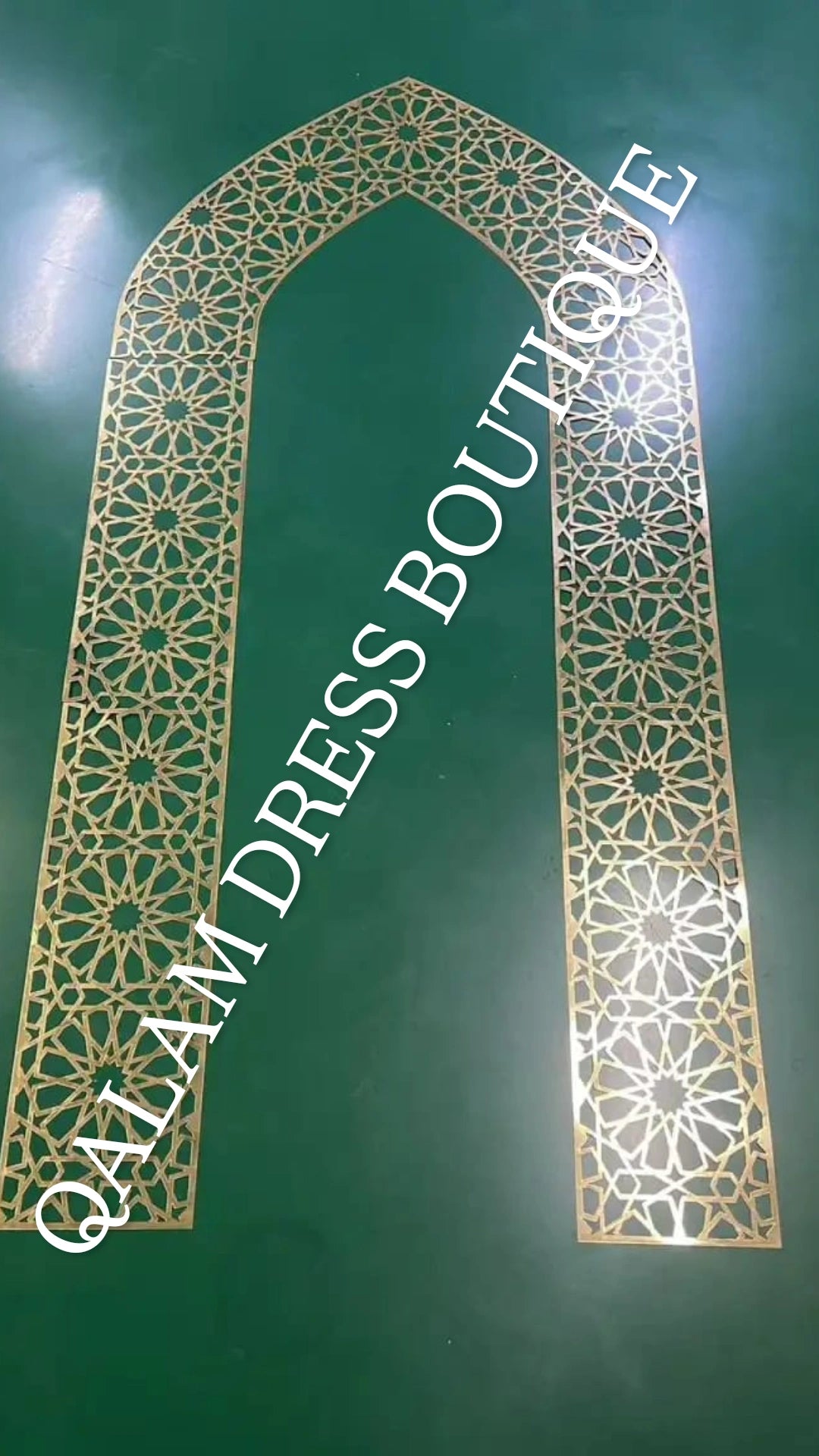 ARCHE DORÉ _ DÉCORATION MURALE