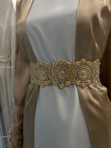 Ceinture de caftan soltana evenement accessoire bijou tendance hijab mode 