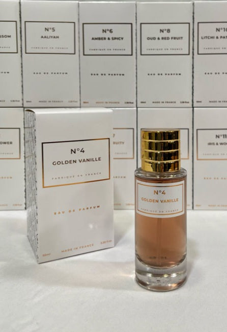 Parfum Musc Golden vanille_Note 33