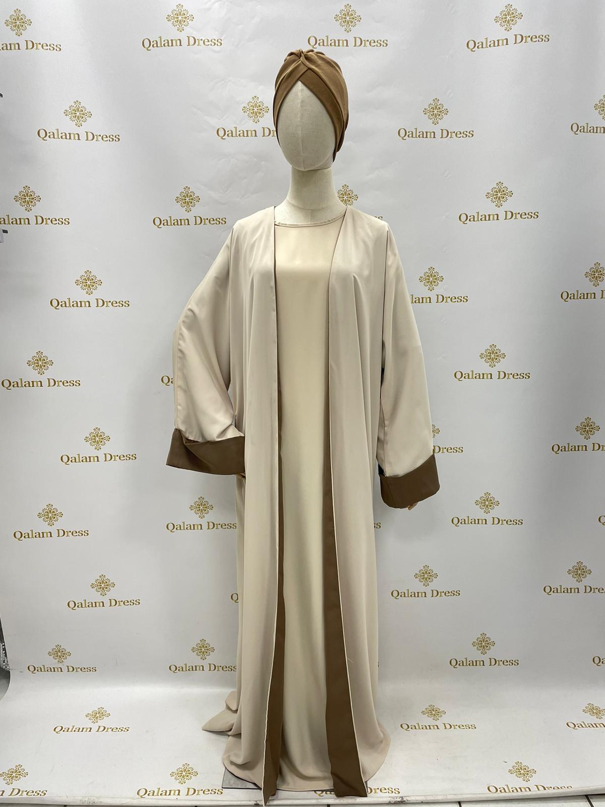 Kimono Mira bicolore - Tendance Hijab