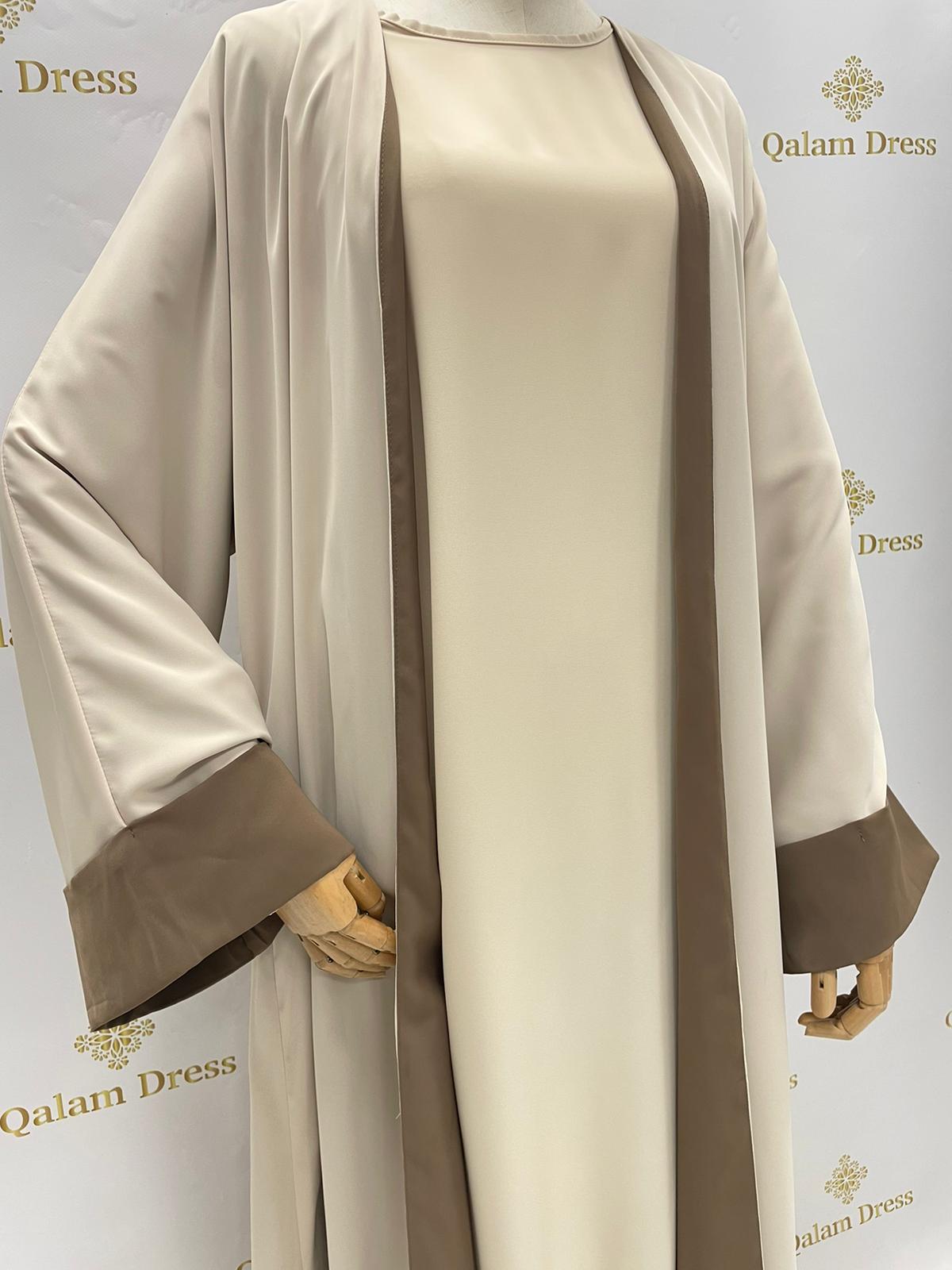 Kimono Mira bicolore - Tendance Hijab