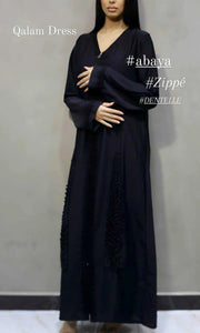 Kimono dentelle & Zip - Tendance Hijab