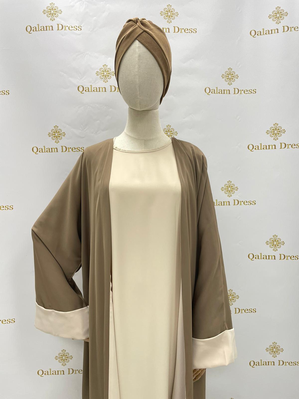 Kimono Mira bicolore - Tendance Hijab