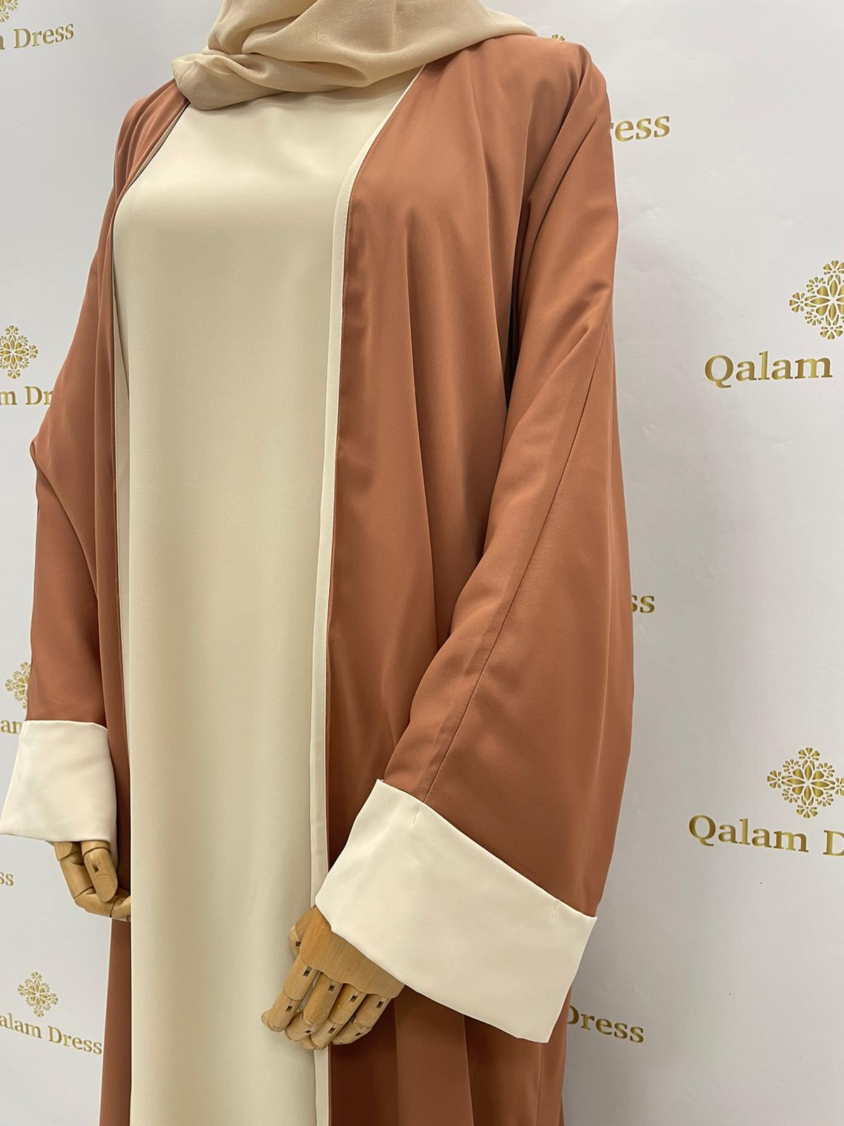 Kimono Mira bicolore - Tendance Hijab