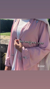 Kimono Strass AMIRA - Tendance Hijab