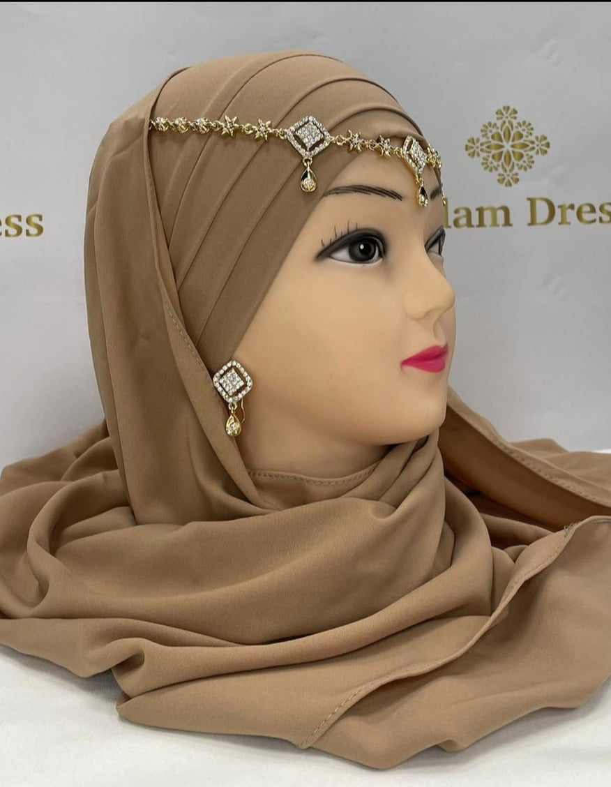 Parure Bijoux de tête El Najma