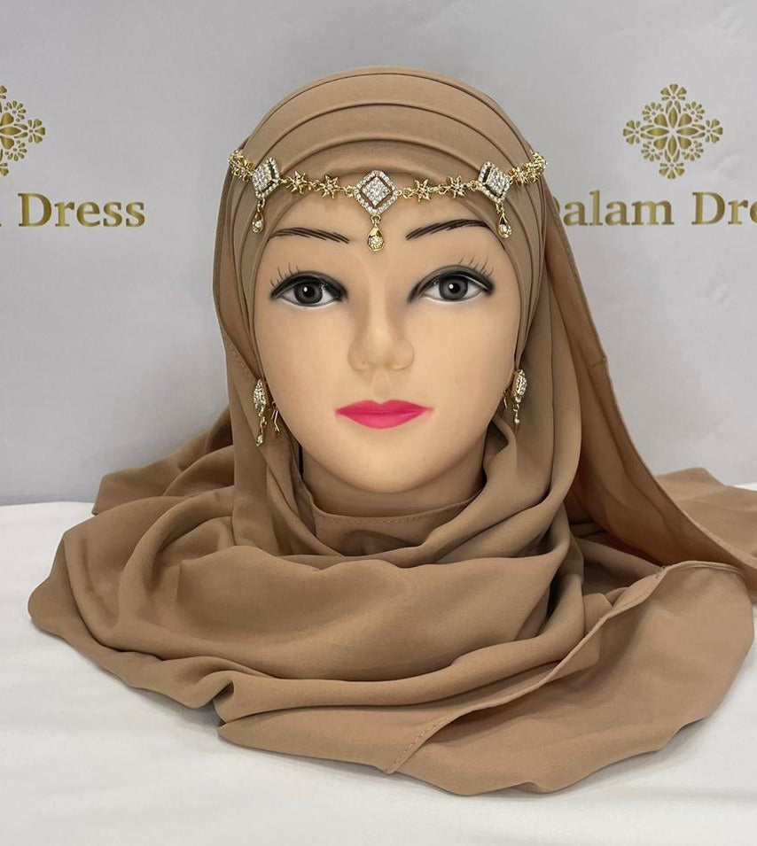 Parure Bijoux de tête El Najma