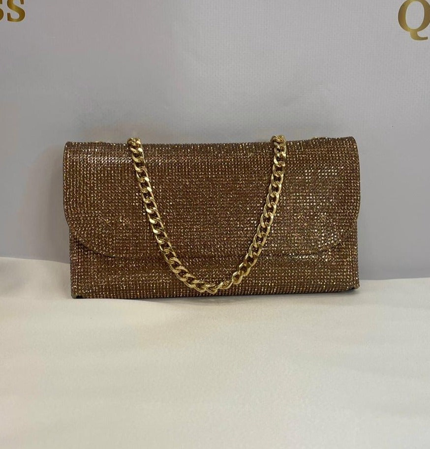 Pochette de soirée All Strass