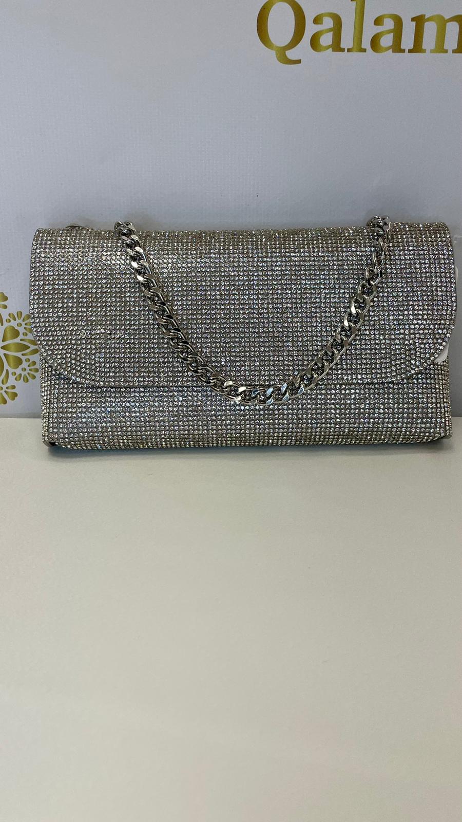 Pochette de soirée All Strass