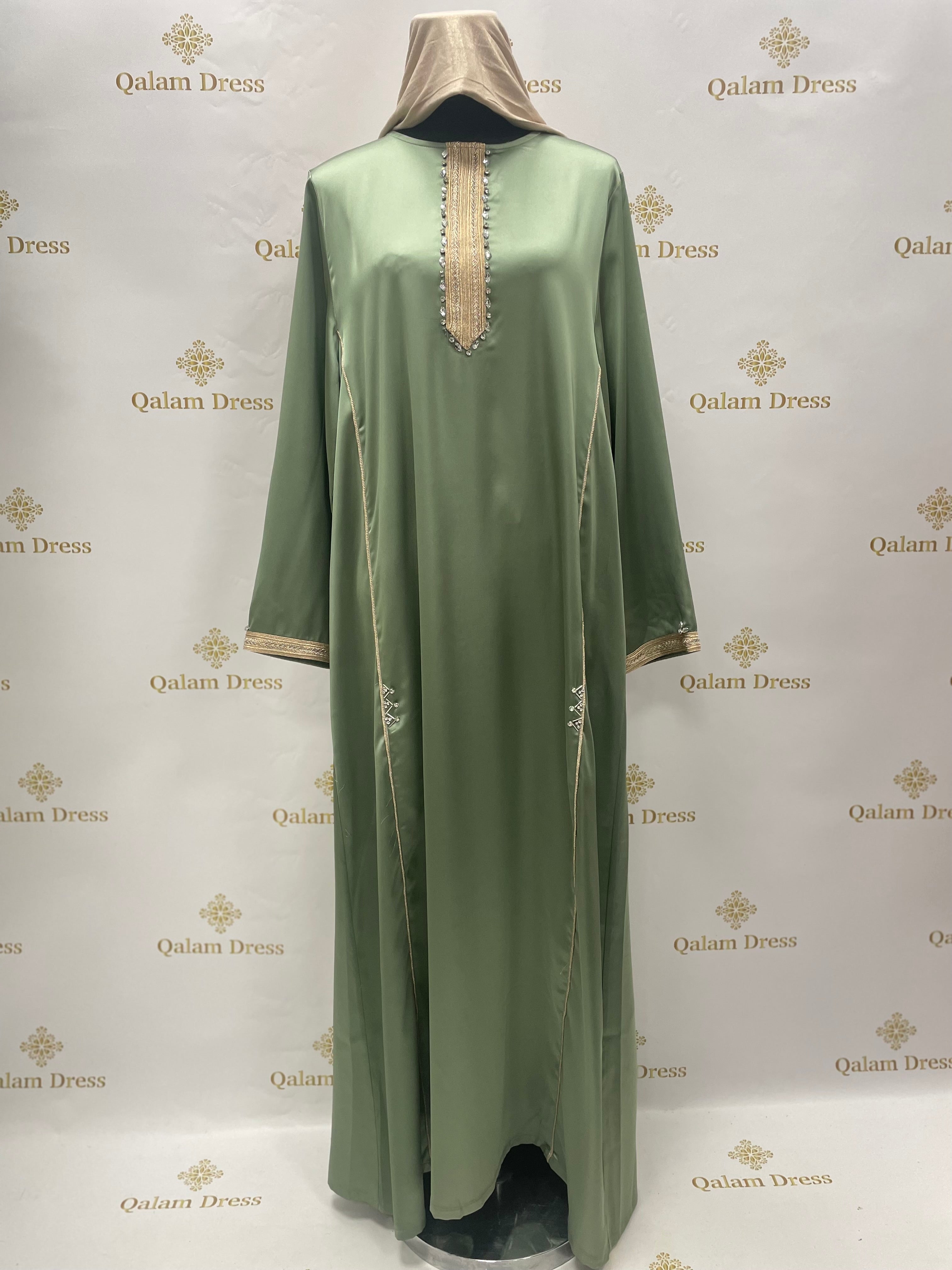 Robe style caftan Modest style Qalam Dress Tendance Hijab