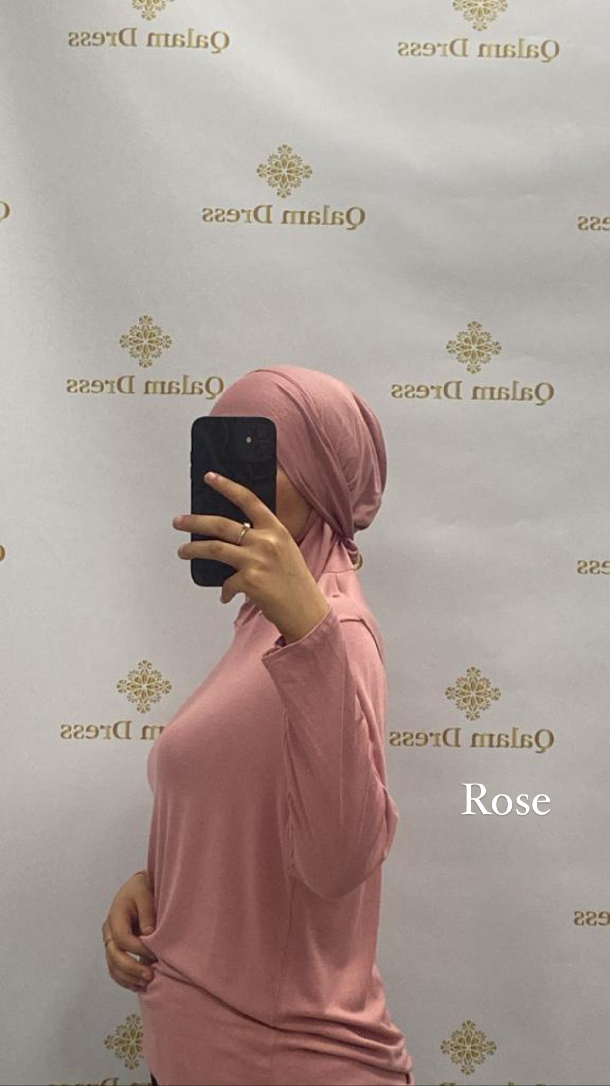 body bonnet sous hijab manches longues avec bonnet intégré élastique boutique mastour femme musulmane