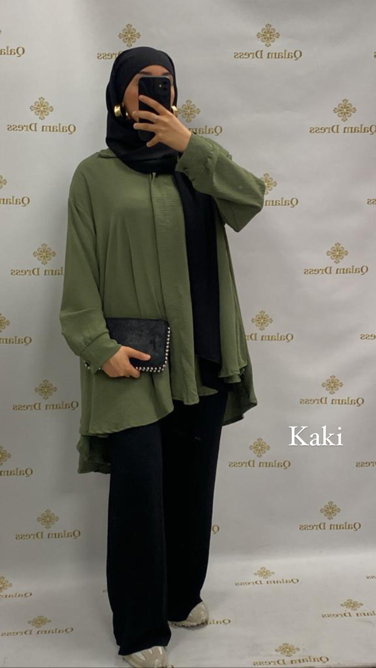 Tunique fluide en jazz Tendance hijab Qalam Dress Boutique Qalam Dress Tendance Hijab