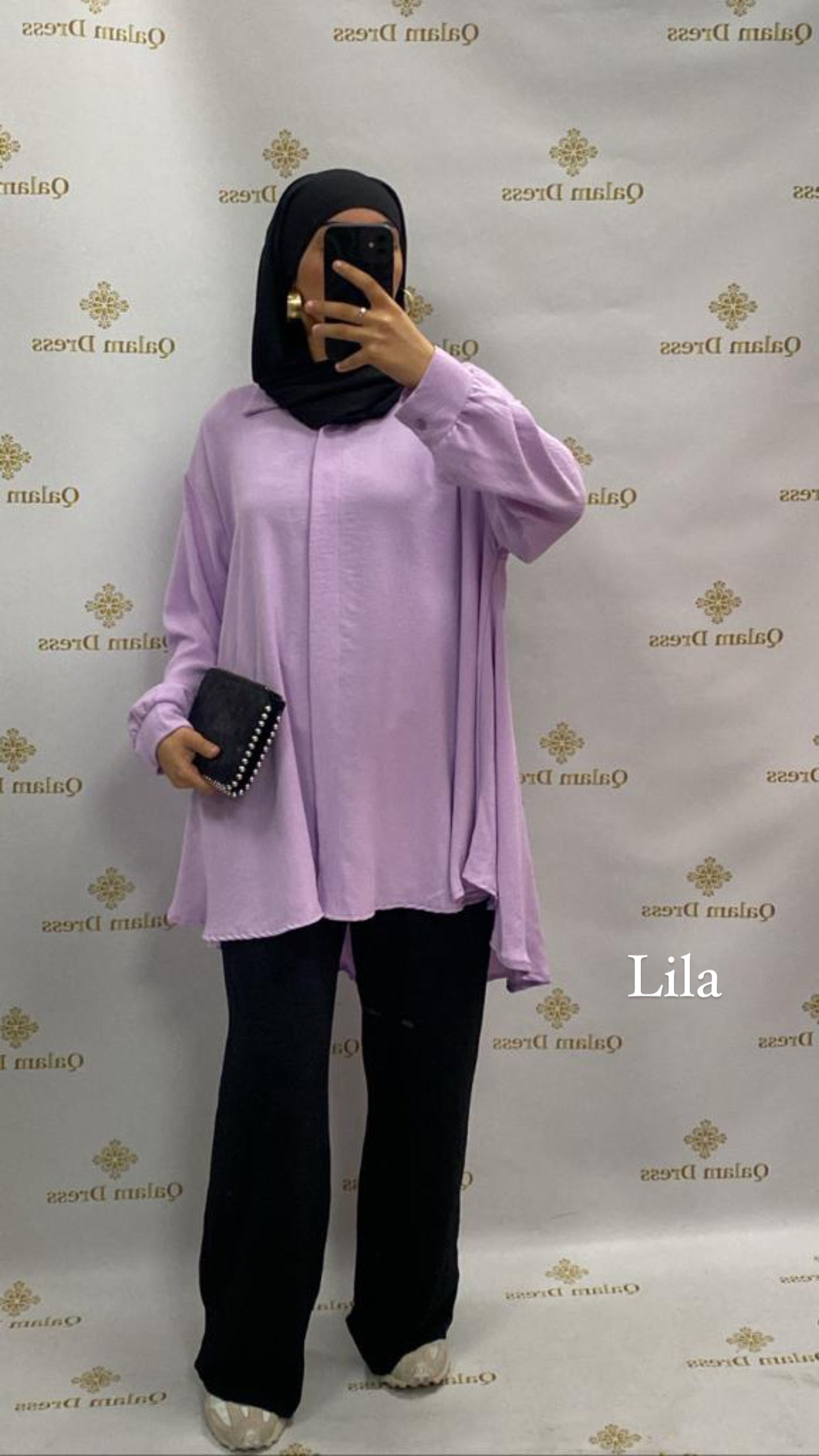 Tunique jazz longue tendance chemise large mastour mastoura modest fashion abaya hijeb hijab tunique jilbeb mode modeste fashion qalam dress boutique musulmane femme voilées hijab france robe abaya blanche