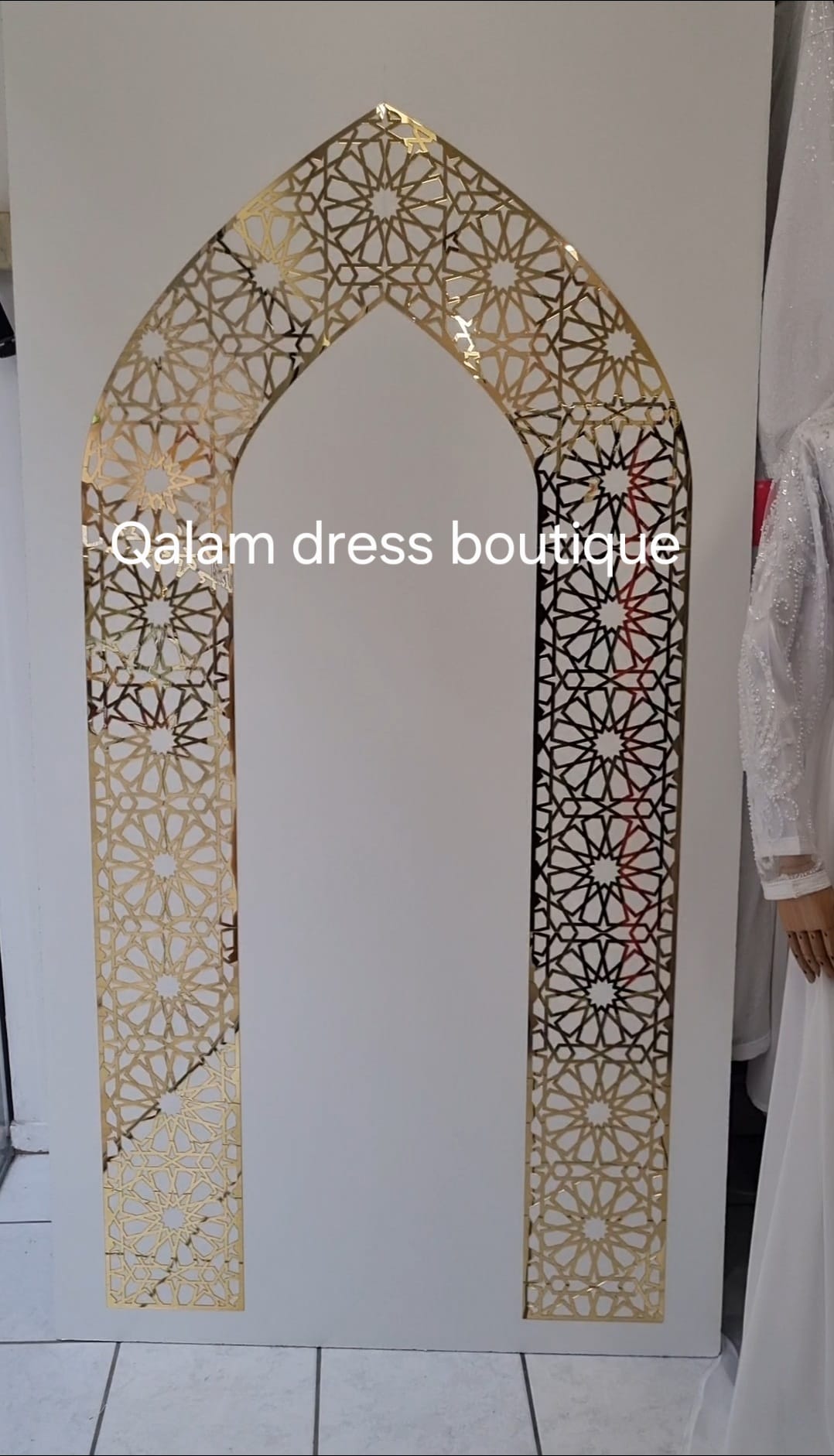 ARCHE DORÉ _ DÉCORATION MURALE