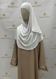 Hijab une pièce Jersey premium demi_lune