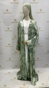 kimono farasha dubai vert d'eau 