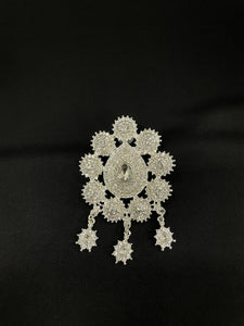 Broche meriem strass epingle a strass cristaux scintillant tendance accessoires boutique de femmes musulmanes qalam dress