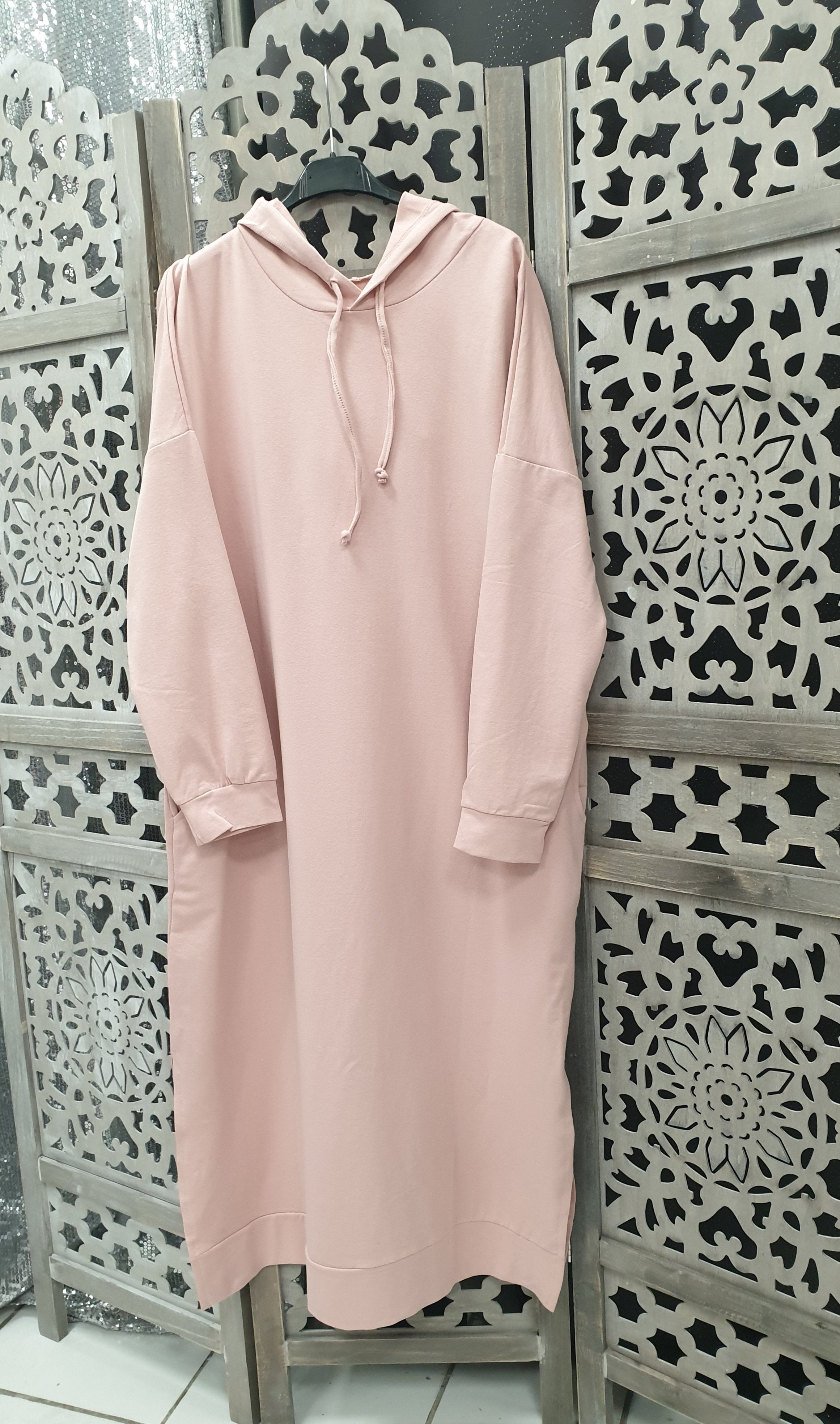 SWEAT LONG SPORTWEAR CAPUCHE – Qalam Dress - Tendance Hijab