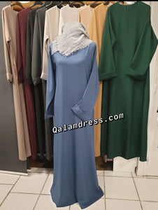 abaya hijeb hijab tunique jilbeb mode modeste fashion qalam dress boutique musulmane femmes voilées hijab france robe vêtement accessible