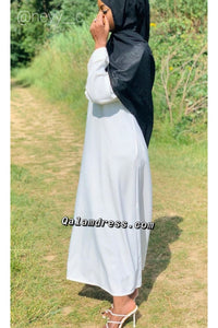 Abaya Alyah manches de type kimono coupe evasee  hijab tendance mastour mode modeste boutique de femmes musulmanes qalam dress