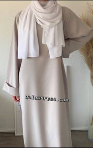 Abaya Alyah manches de type kimono coupe evasee  hijab tendance mastour mode modeste boutique de femmes musulmanes 