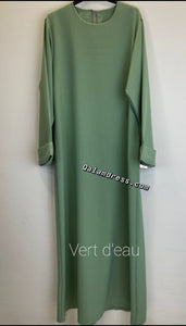Abaya Alyah grande tailles plusieurs coloris disponibles qalam dress boutique femmes musulmanes creteil 