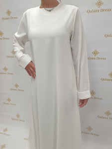 abaya blanche legere