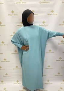 Abaya soie de médine papillon abaya hijeb hijab tunique jilbeb mode modeste fashion qalam dress boutique musulmane femme voilées hijab france robe abaya blanche
