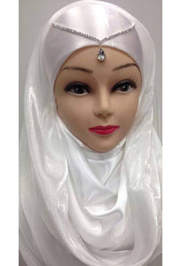 bijoux de front samira argent abaya hijab tunique jilbeb mode modeste fashion boutique musulmane