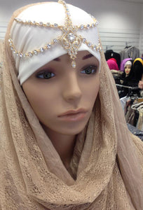 bijoux de front kahina doré abaya hijab tunique jilbeb mode modeste fashion boutique musulmane
