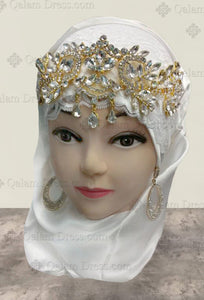 bijoux de front doré abaya mariage hijab tunique jilbeb mode modeste fashion boutique musulmane