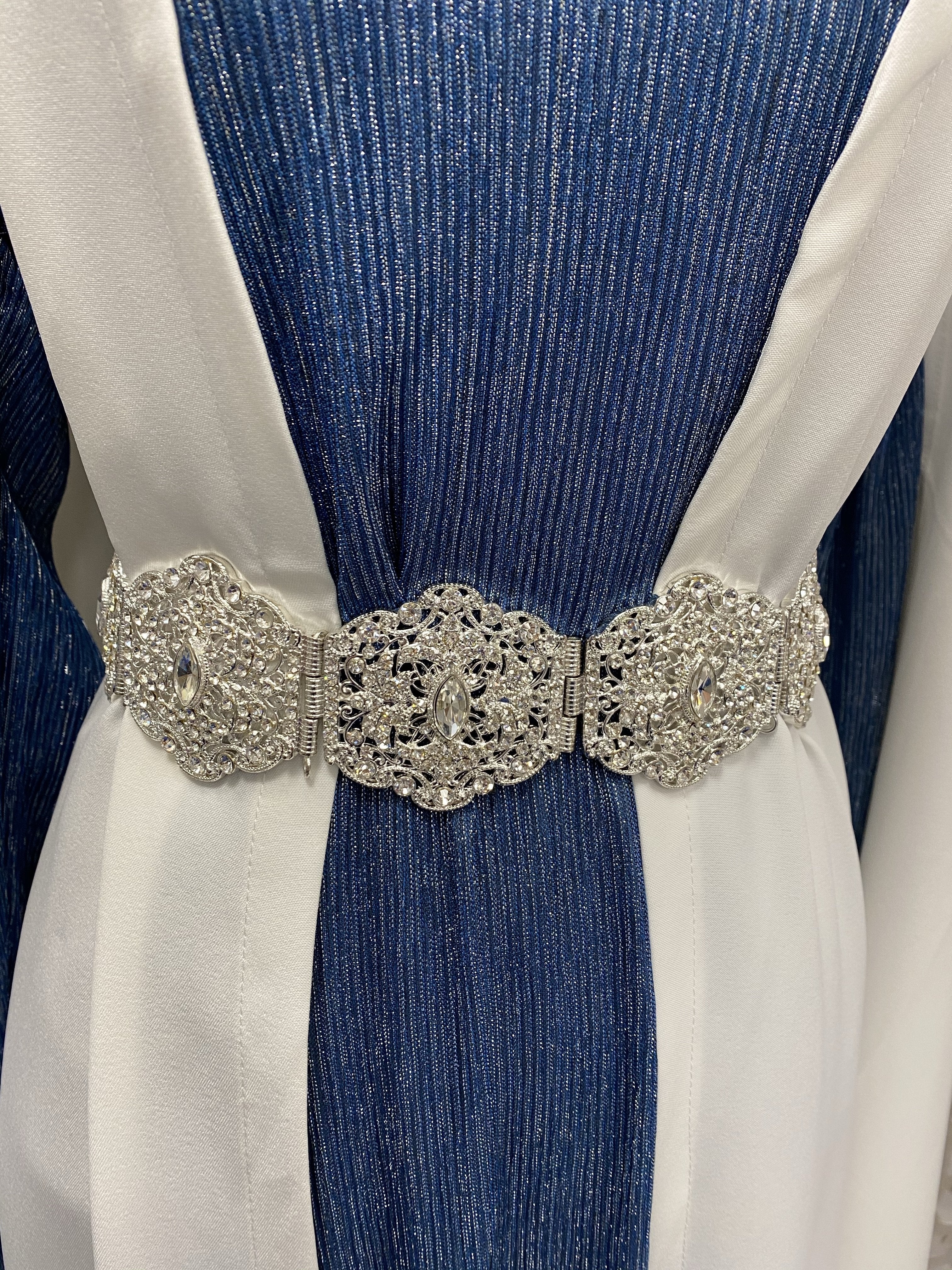 Ceinture de caftan sofiana Argent – Qalam Dress Tendance Hijab