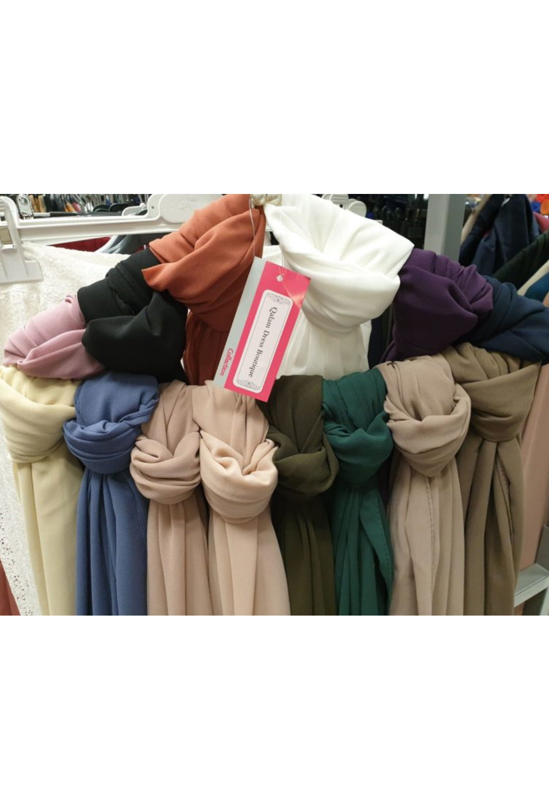 maxi hijeb latifa 90*190 hijab tunique jilbeb mode modeste fashion femmes voilées Qalam Dress Boutique tendance box