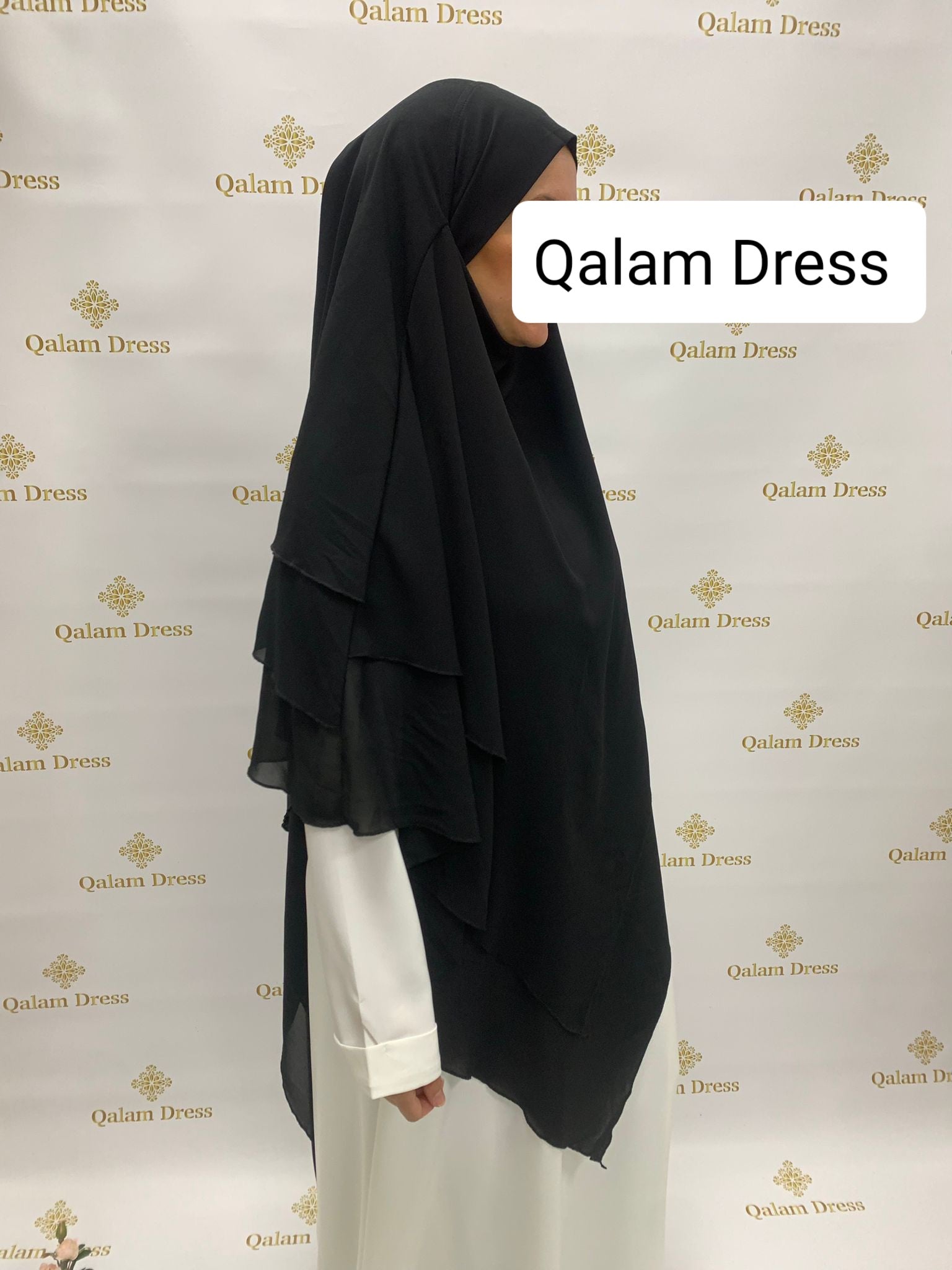 Maxi Khimar Luxury Mousseline 3 voiles