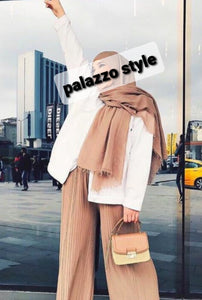 Palazzo lila plissé abaya hijeb hijab tunique jilbeb mode modeste fashion qalam dress boutique musulmane femme voilées hijab france robe abaya blanche