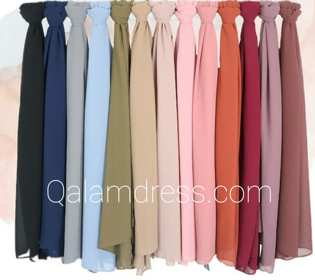 maxi hijeb latifa 90*190 hijab tunique jilbeb mode modeste fashion femmes voilées Qalam Dress Boutique tendance box abaya 