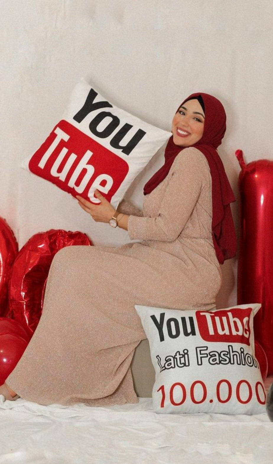 ROBE DE SOIREE GLITTER LATIFA - TENDANCE HIJAB