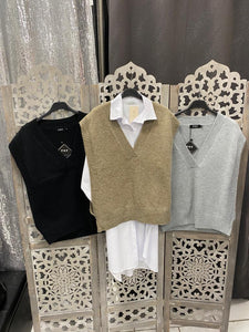 Pull sans manches Léa