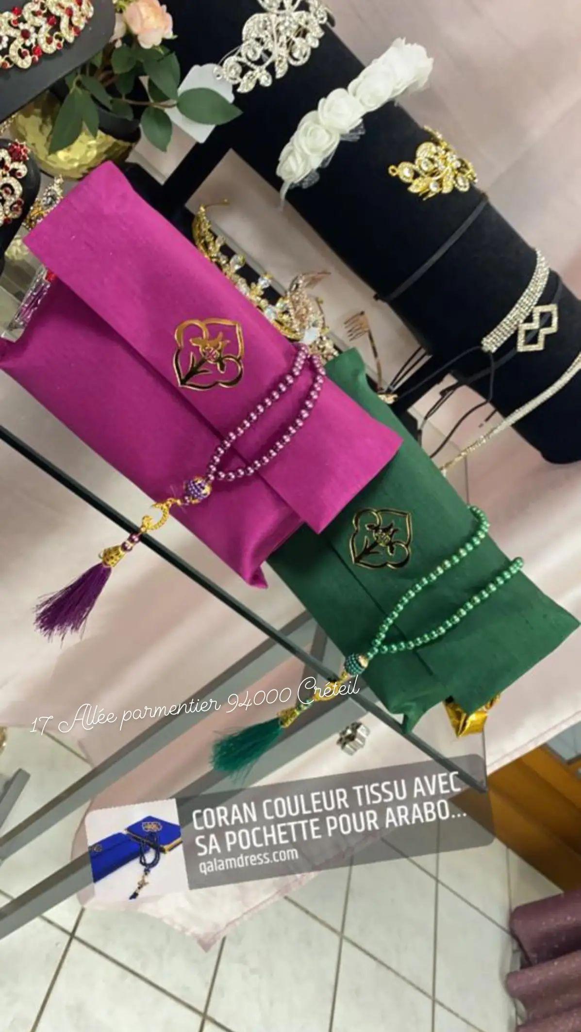 Coran arabe/ Français coran avec traduction kimono hijab hijeb robe ensemble hijab à enfiler hijab une pièce tunique jilbeb mode modeste fashion qalam dress boutique musulmane abaya pas cher