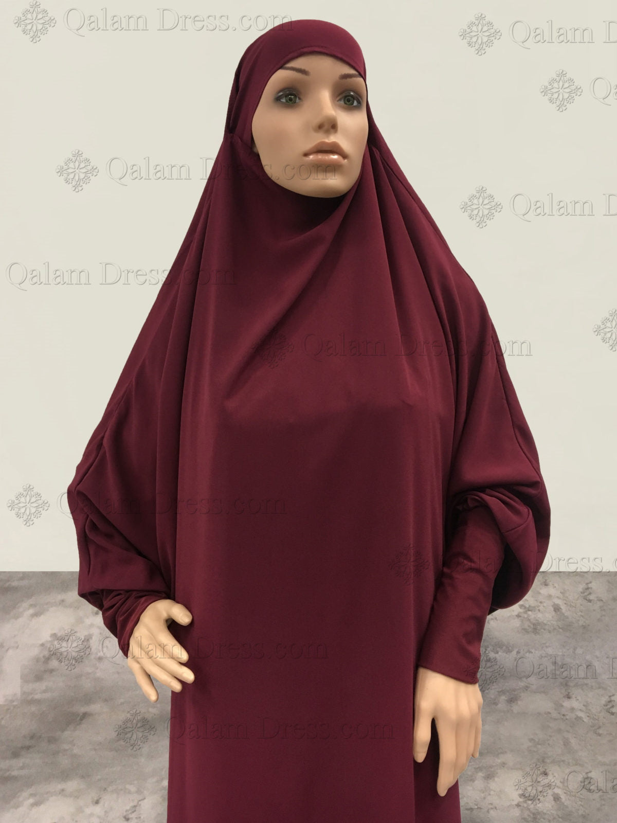 Jilbeb jilbab une piece caviary  manche lycrasabaya hijab tunique jilbeb mode modeste fashion boutique musulmane femmes voilées