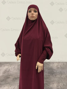 bordeaux abaya hijab tunique jilbeb mode modeste fashion boutique musulmane femmes voilées