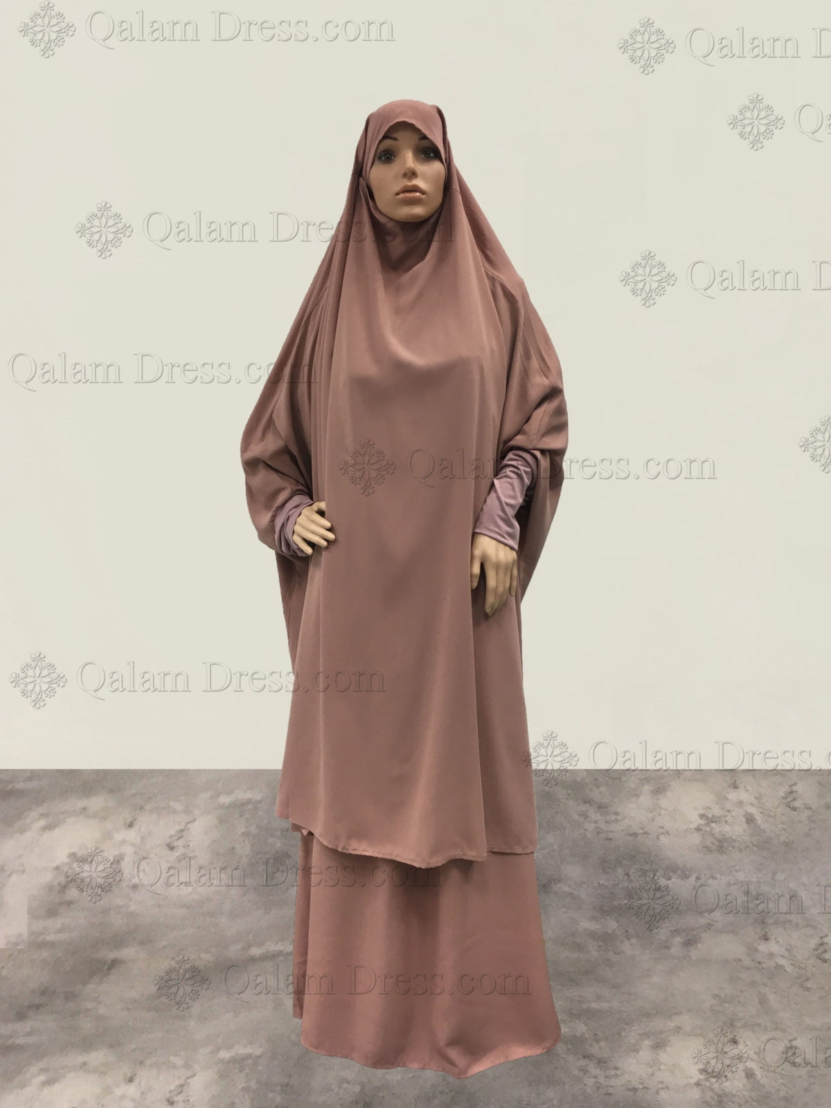 rose abaya hijab tunique jilbeb mode modeste fashion boutique musulmane femmes voilées